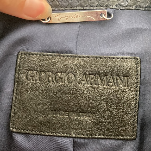 Armani $14k python jacket - Picture 9 of 17